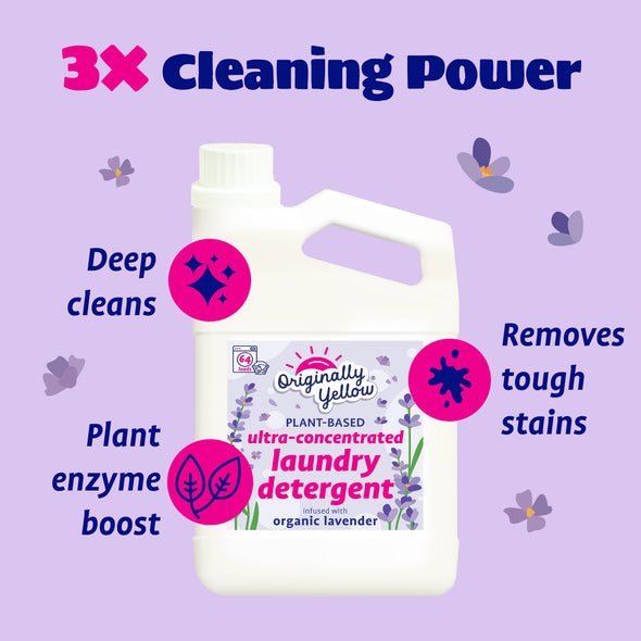 Ultra-Concentrated Laundry Detergent infused with Organic Lavender x1