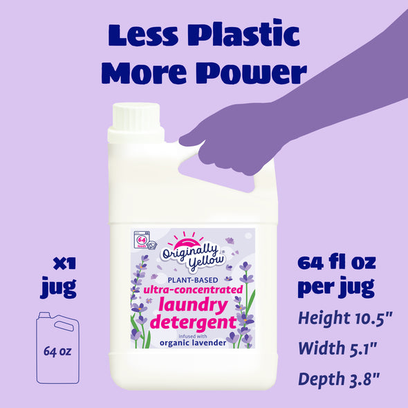 Ultra-Concentrated Laundry Detergent infused with Organic Lavender x1