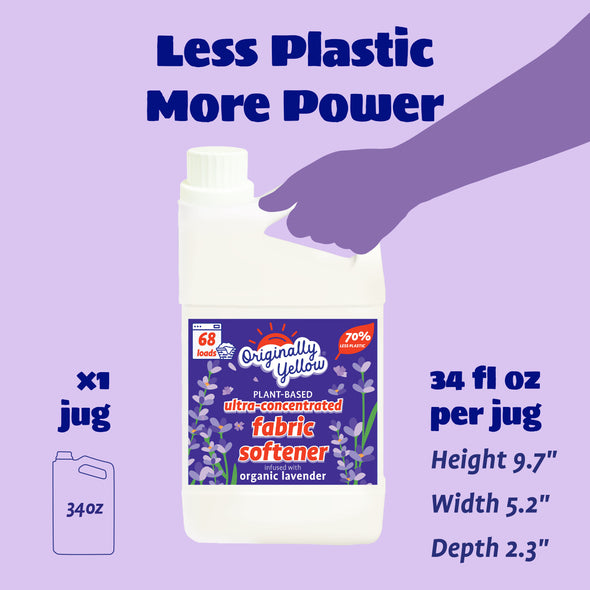 Ultra-Concentrated Fabric Softener infused with Organic Lavender x1