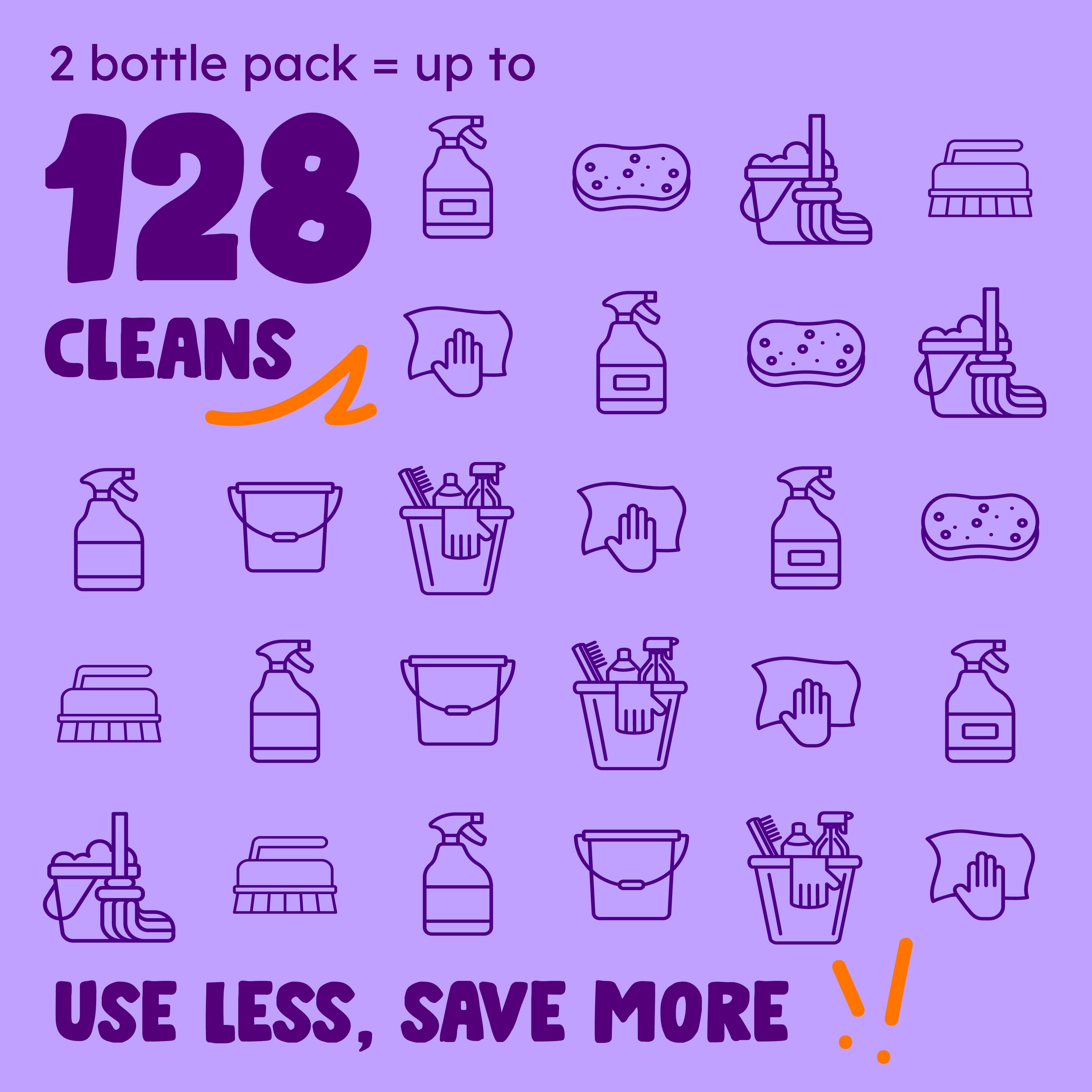 All-Purpose Lavender Vinegar Cleaner Jug x2