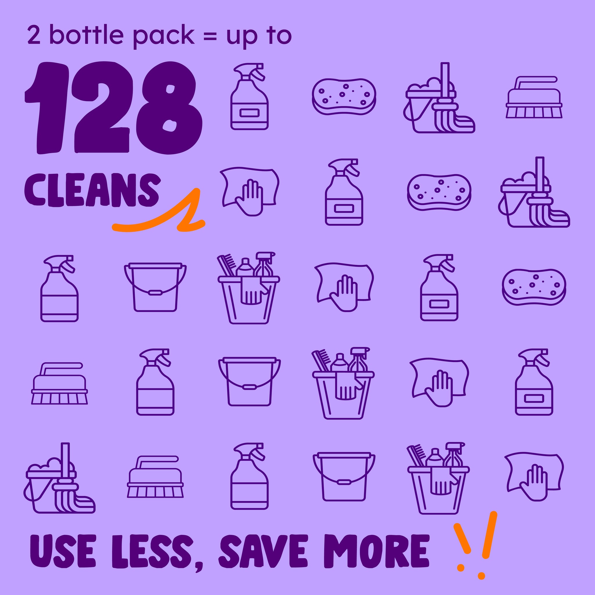 All-Purpose Lavender Vinegar Cleaner Jug x2