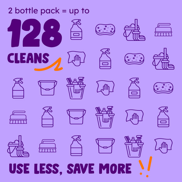 All-Purpose Lavender Vinegar Cleaner Jug x2