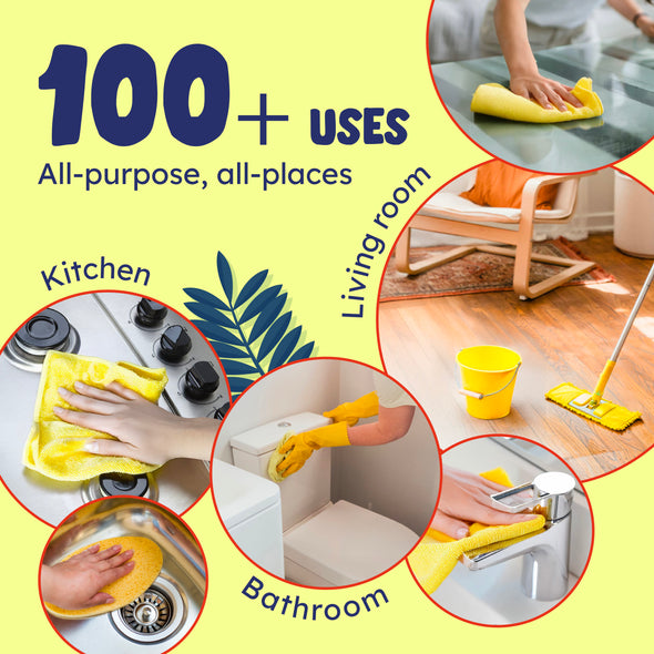 All-Purpose Lemon Vinegar Cleaner Jug x2