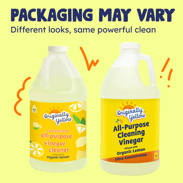 All-Purpose Lemon Vinegar Cleaner Jug x2