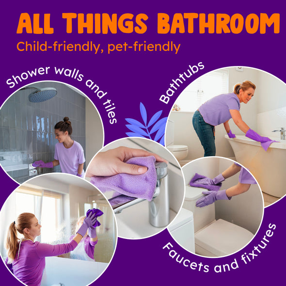 Bathroom Vinegar Cleaner x3