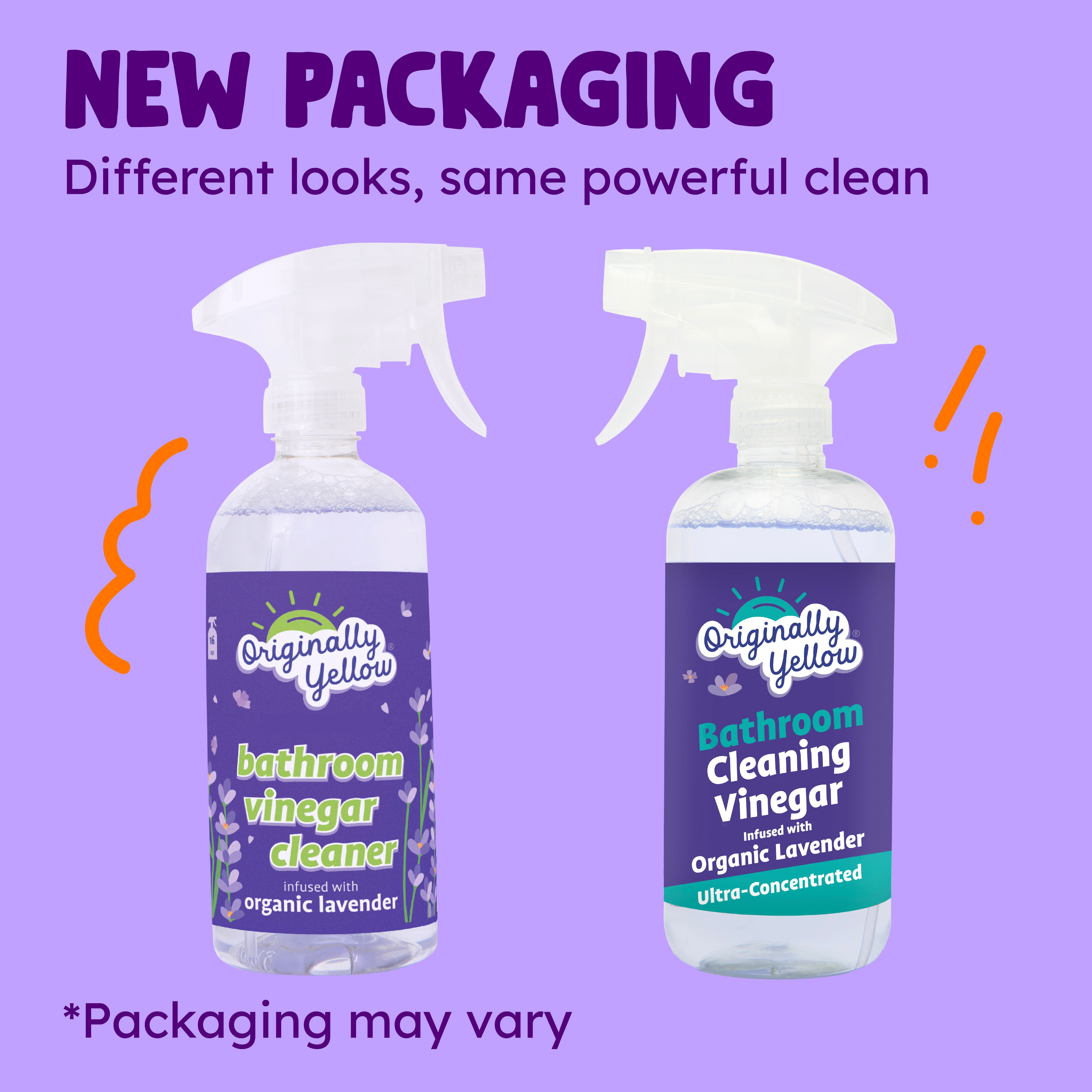 Bathroom Vinegar Cleaner x3