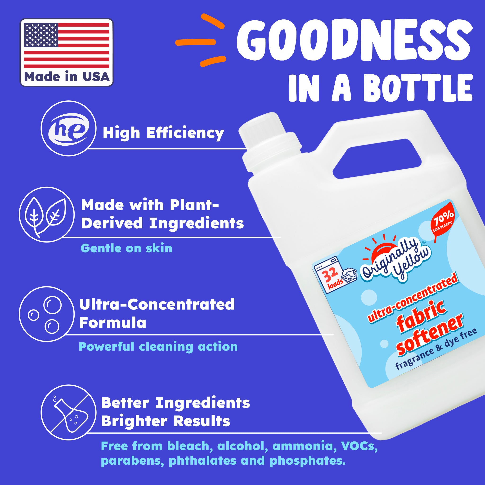 Ultra-Concentrated Unscented Fabric Softener x1