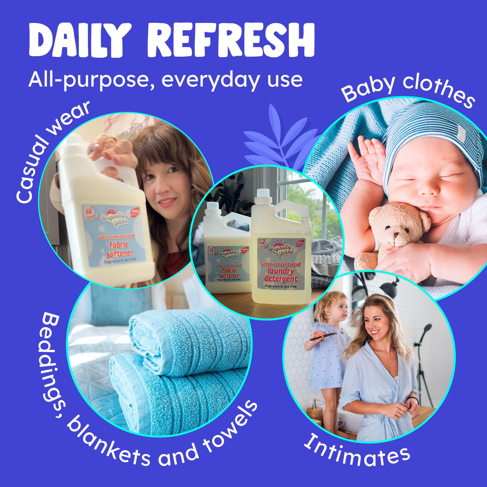Ultra-Concentrated Unscented Fabric Softener x1