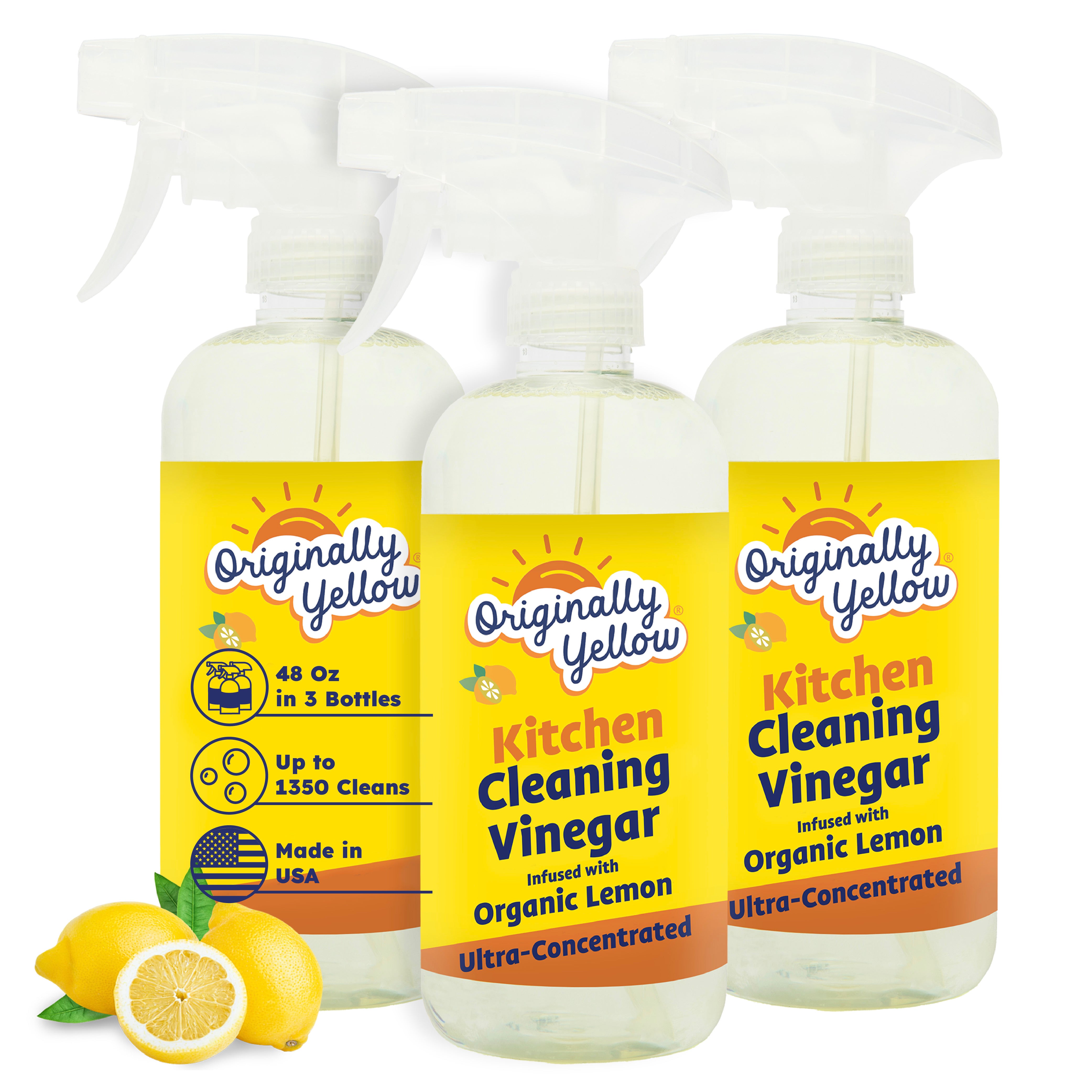 Kitchen Vinegar Cleaner x3