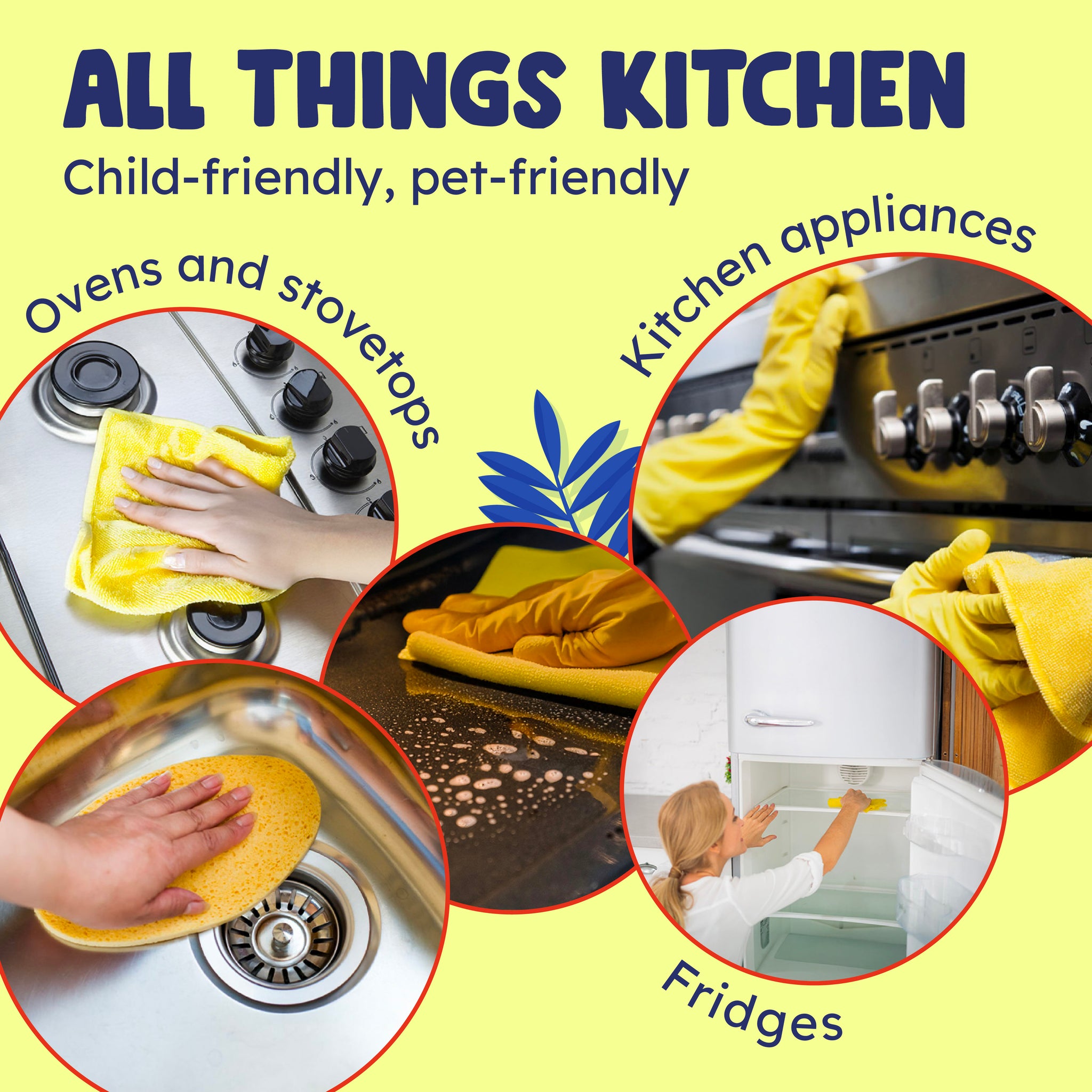 Kitchen Vinegar Cleaner x3