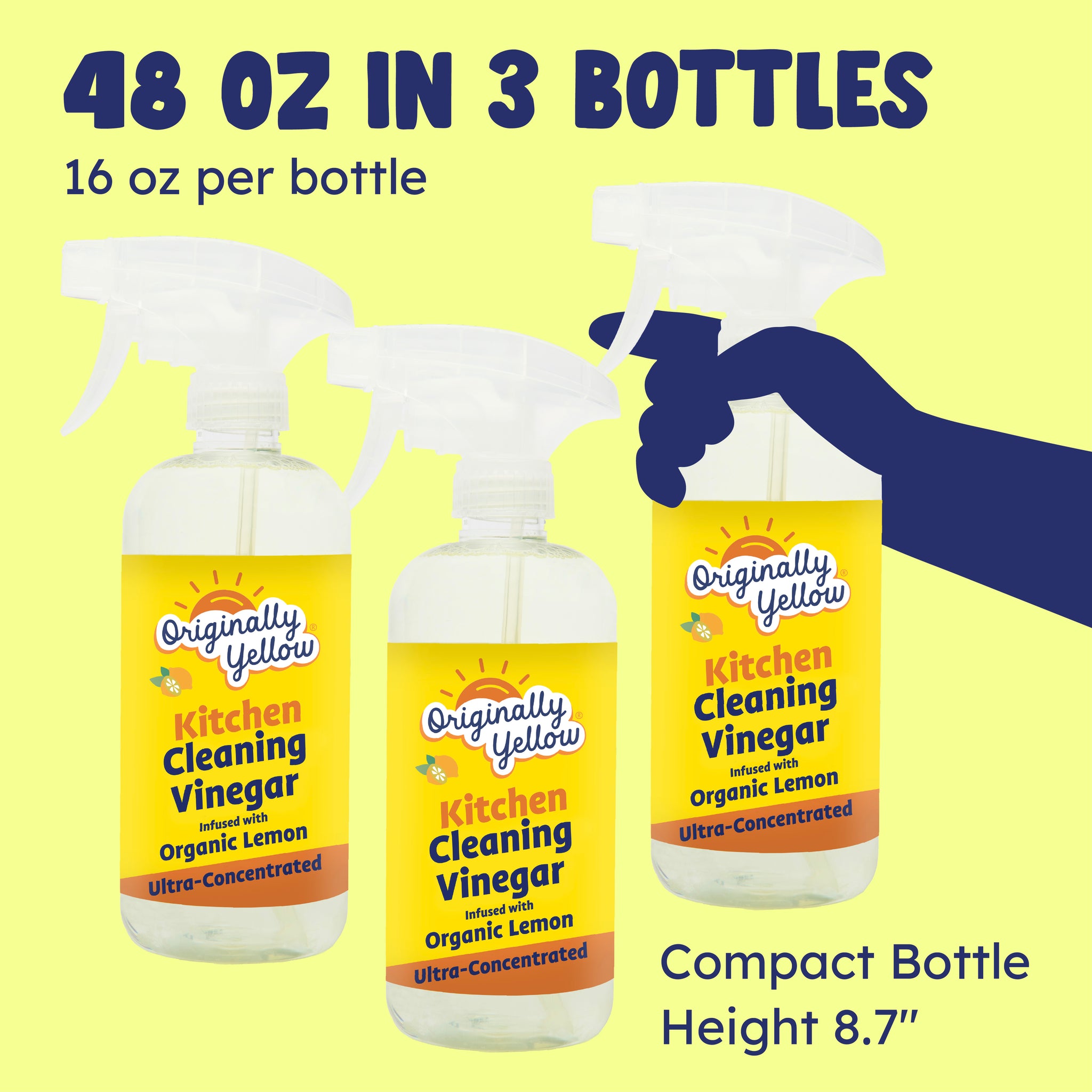 Kitchen Vinegar Cleaner x3