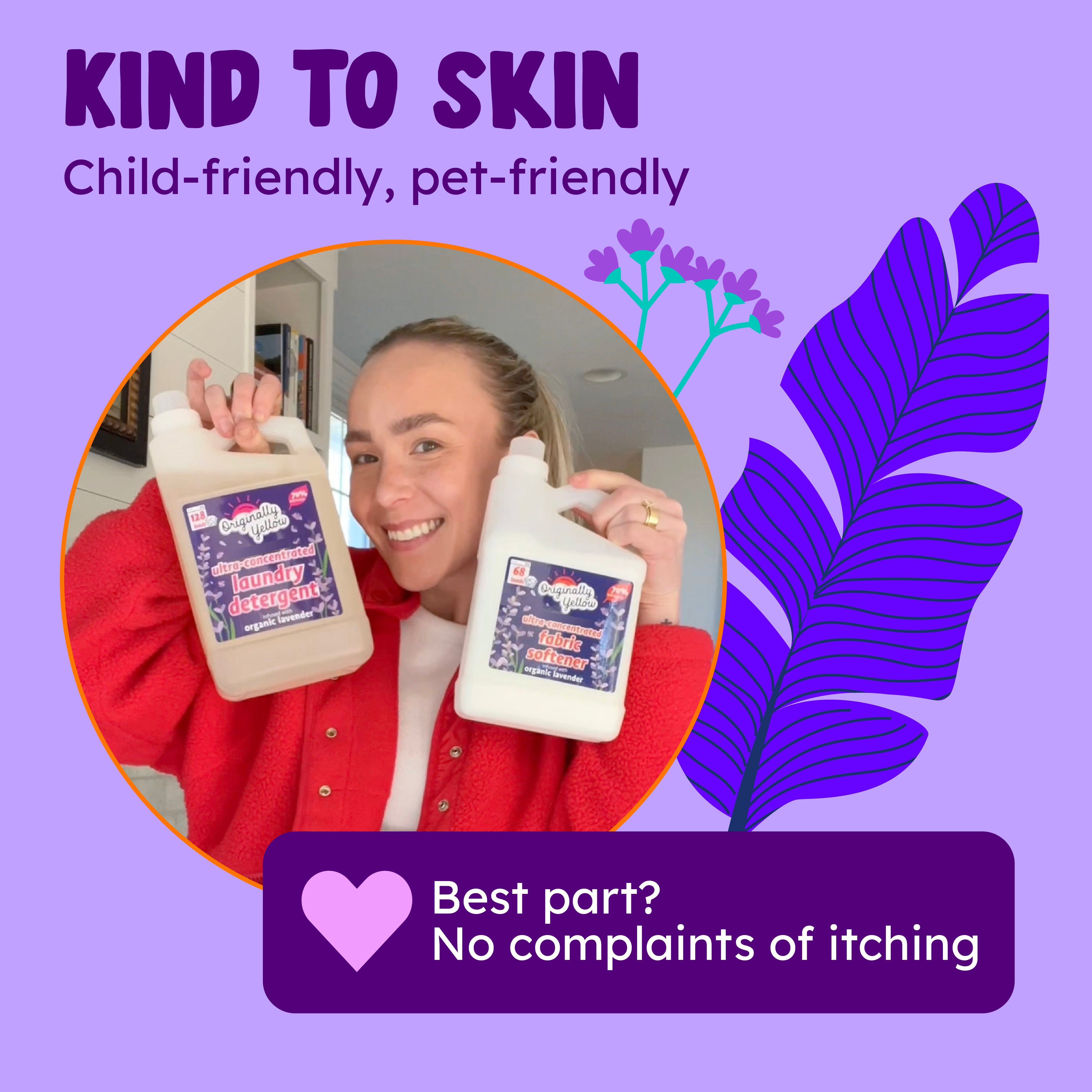 Ultra-Concentrated Lavender Laundry Detergent x1