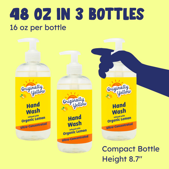 Lemon Hand Wash x3