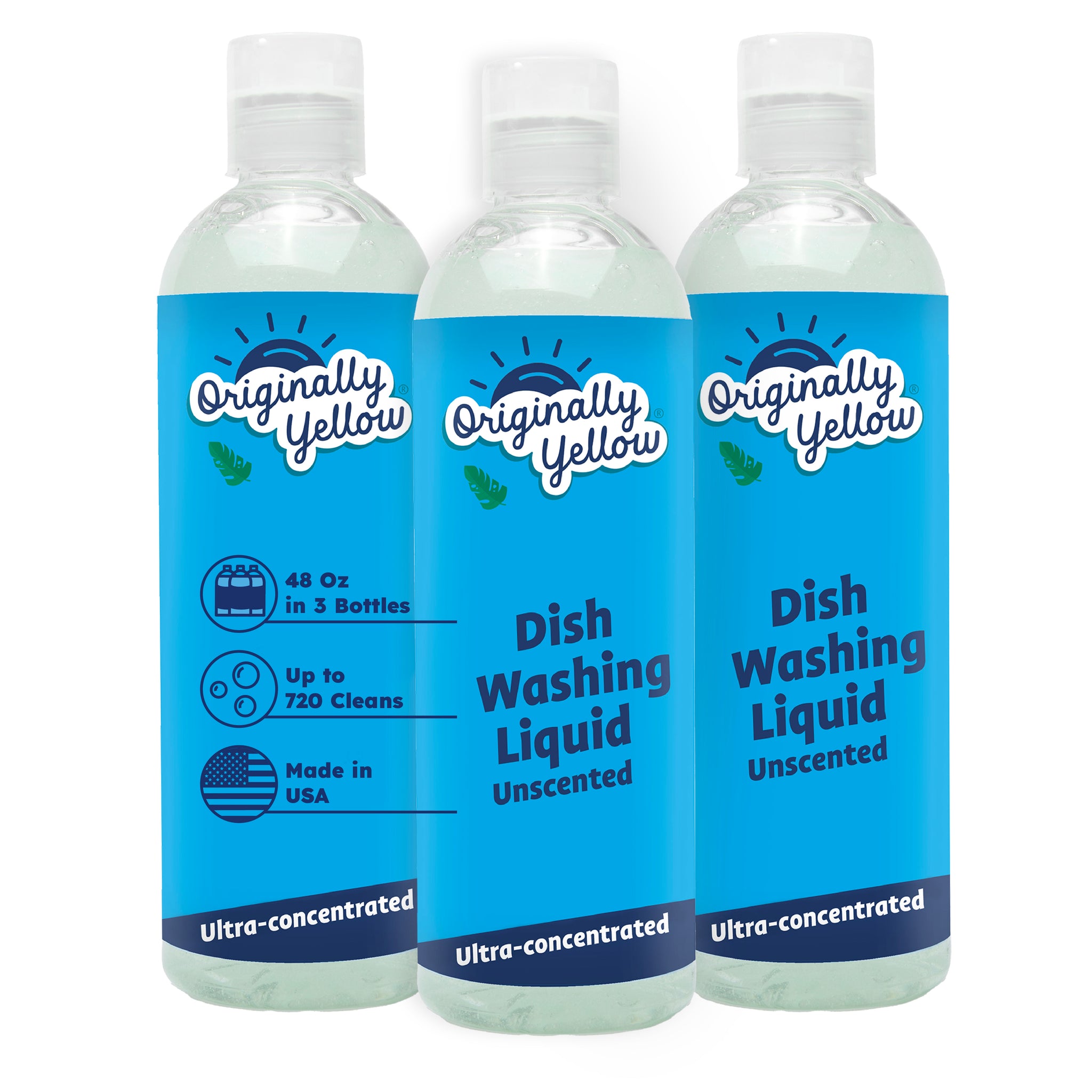 Unscented Dish Wash x3