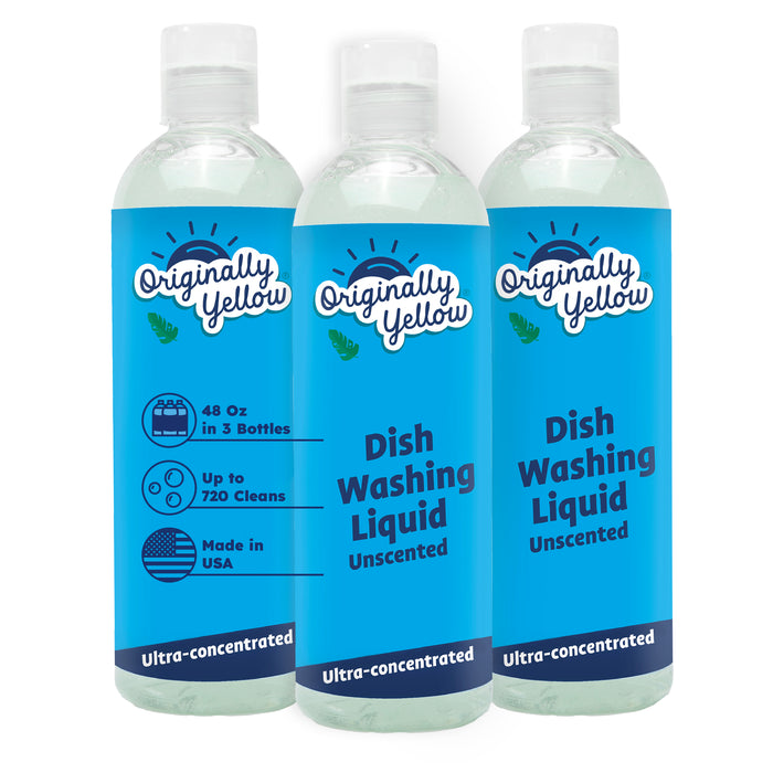 Unscented Dish Wash x3