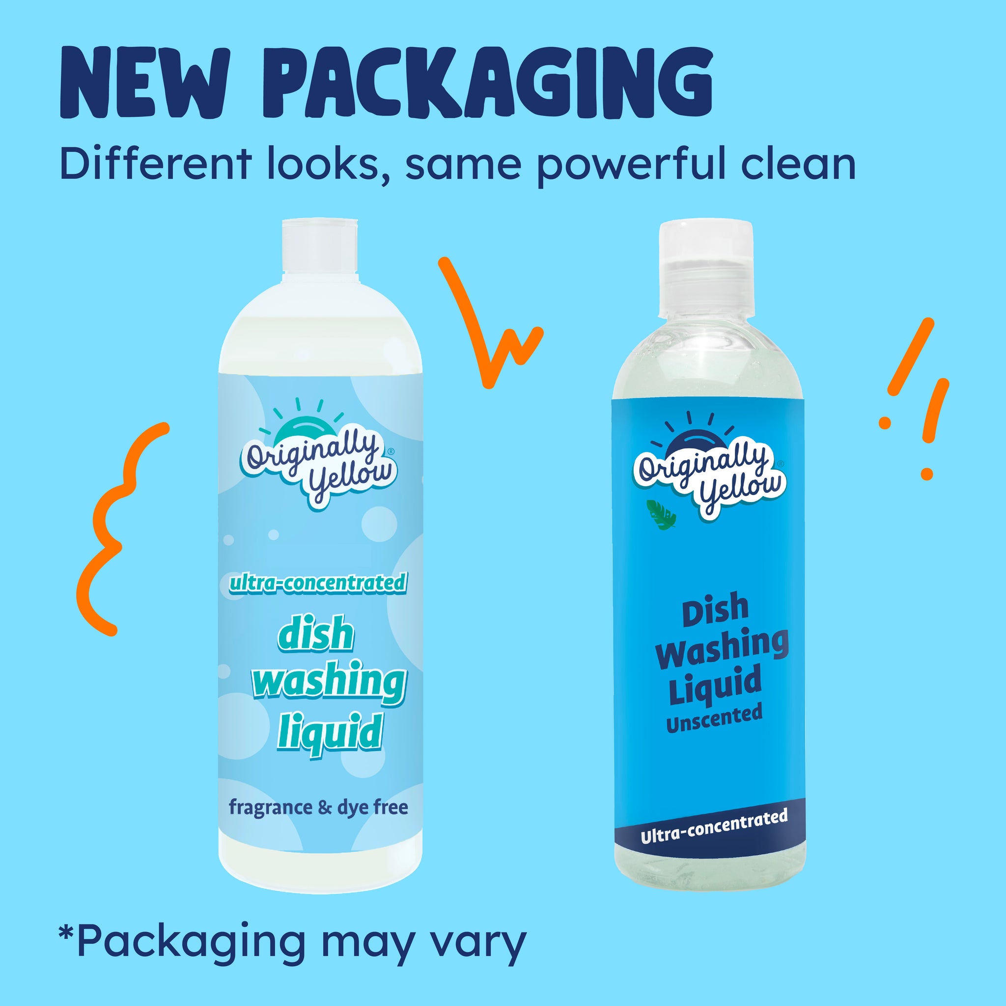 Unscented Dish Wash x3