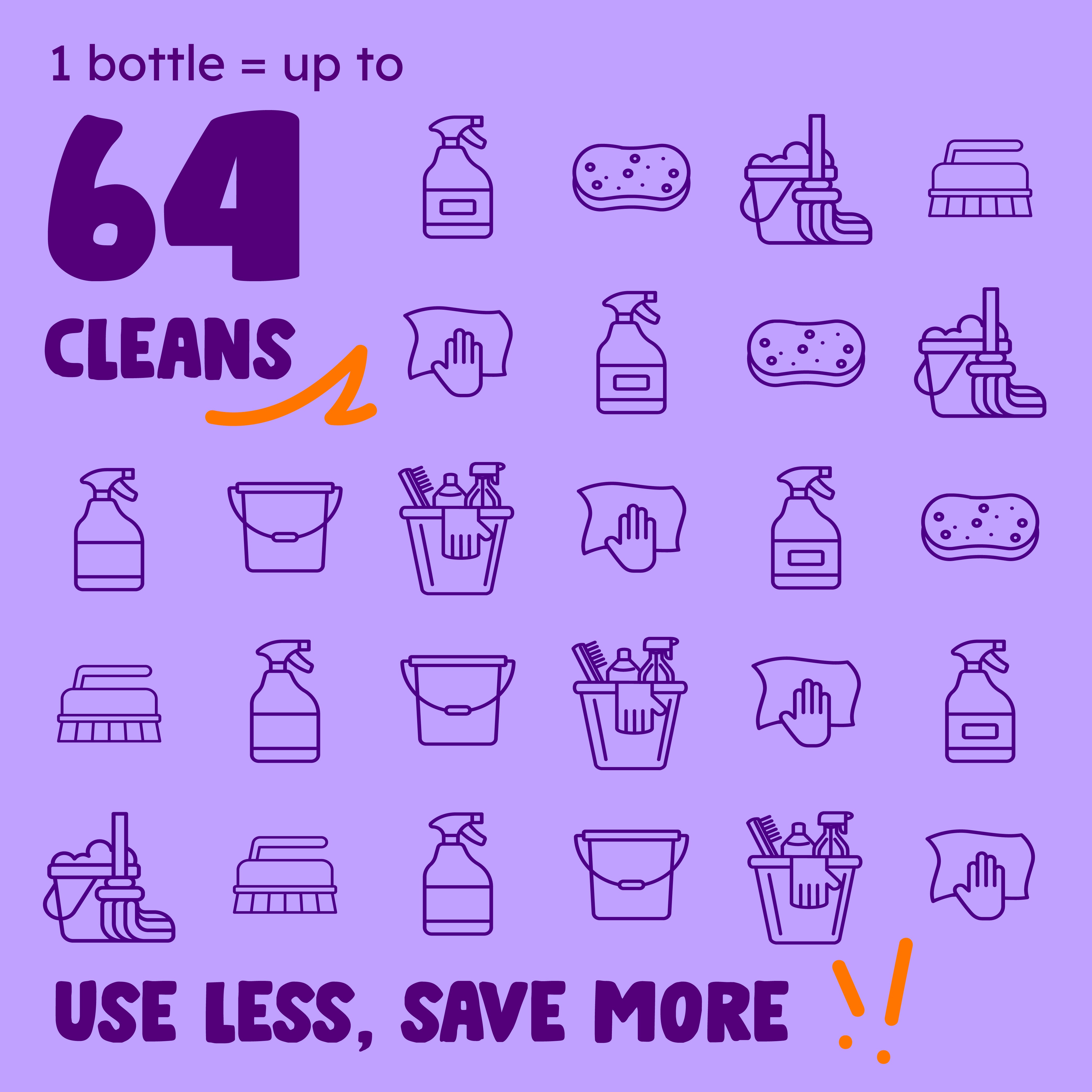 All-Purpose Lavender Vinegar Cleaner Jug x1