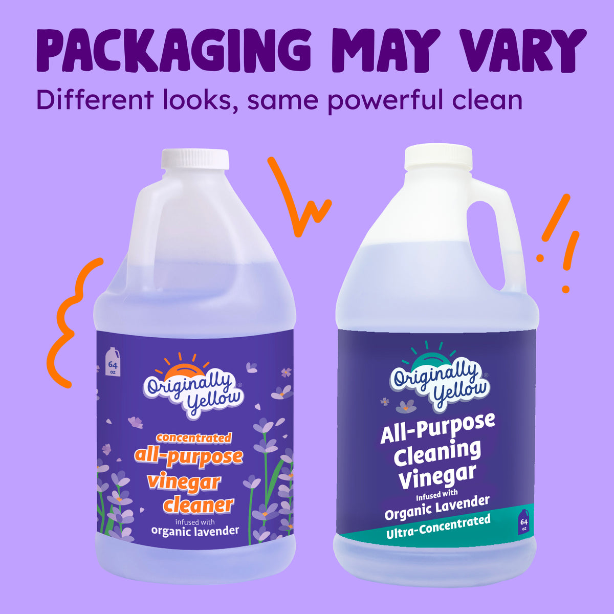All-Purpose Lavender Vinegar Cleaner Jug x1