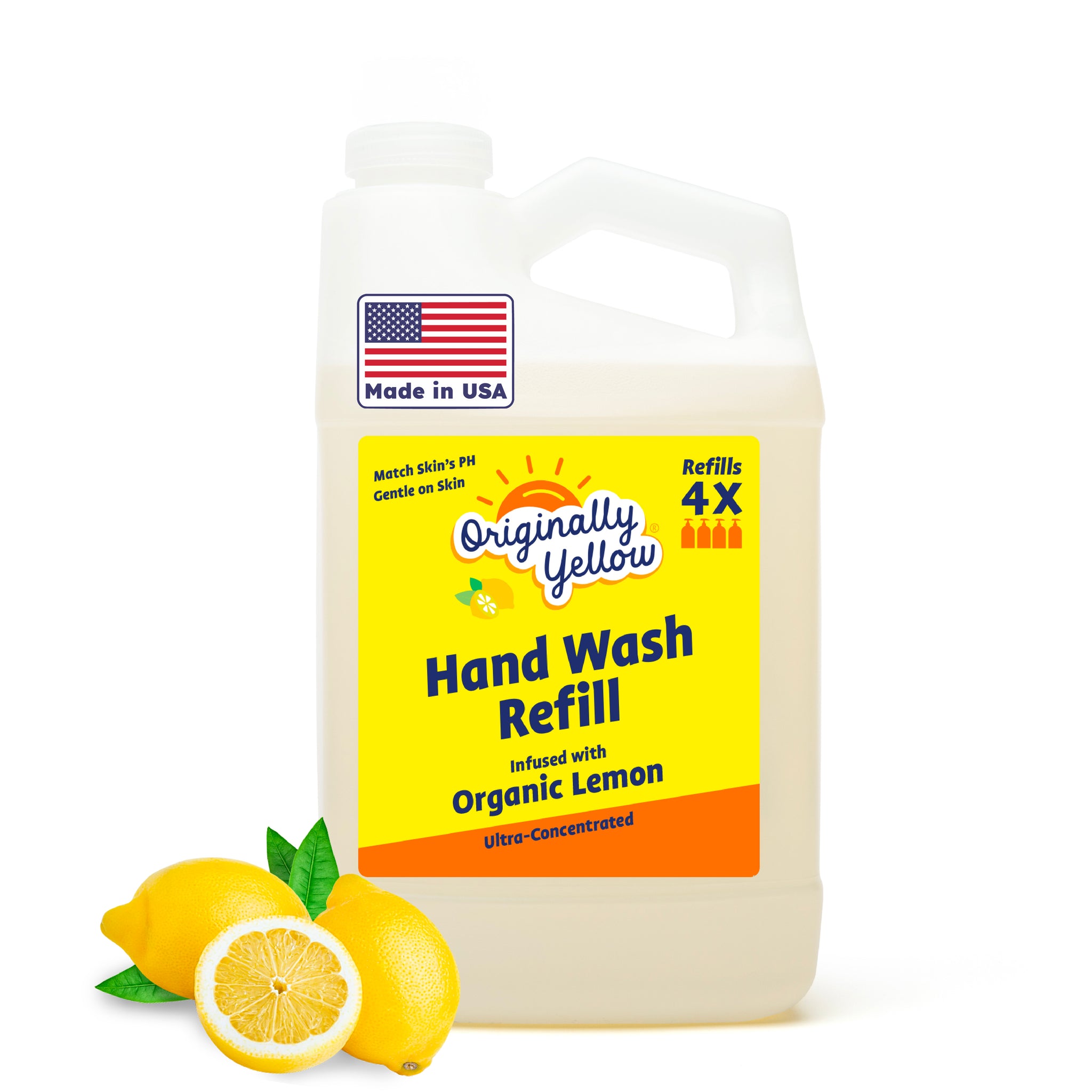 Lemon Hand Wash Refill x1