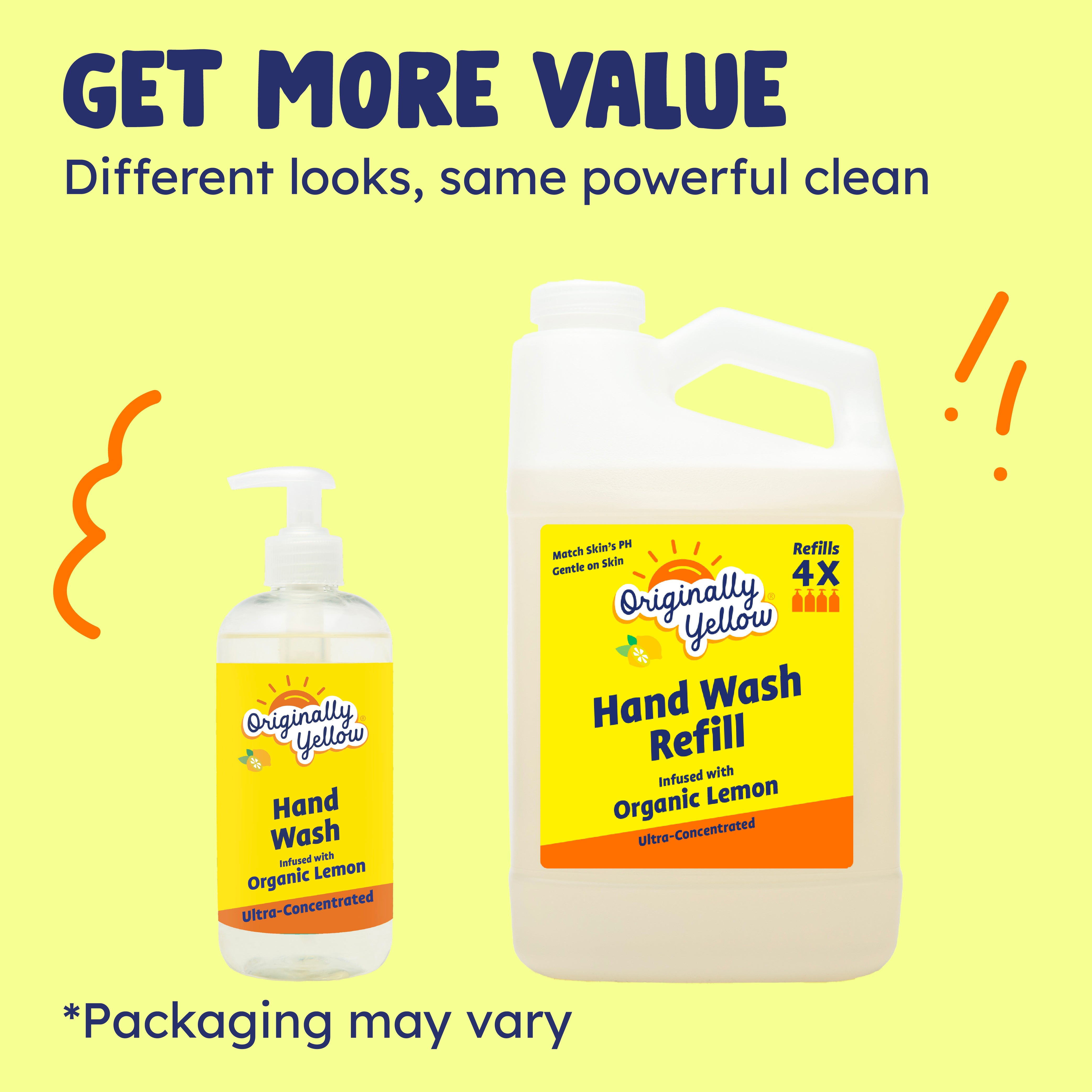 Lemon Hand Wash Refill x1