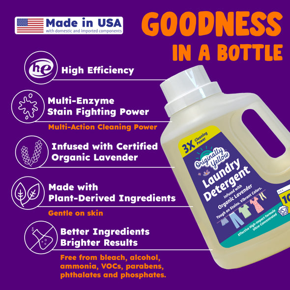 Ultra-Concentrated Lavender Laundry Detergent x1