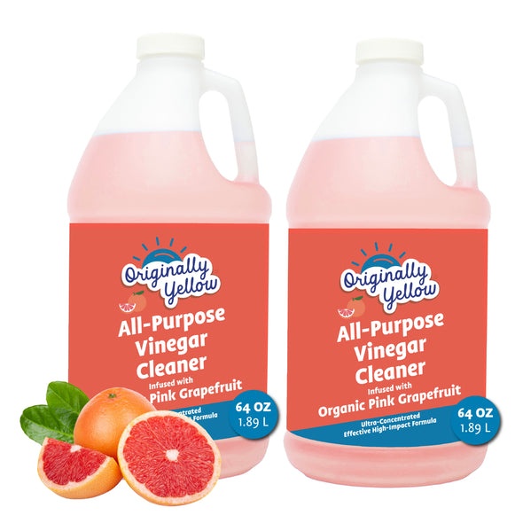 Pink Grapefruit Vinegar Cleaner | 64 oz x 2 Pack