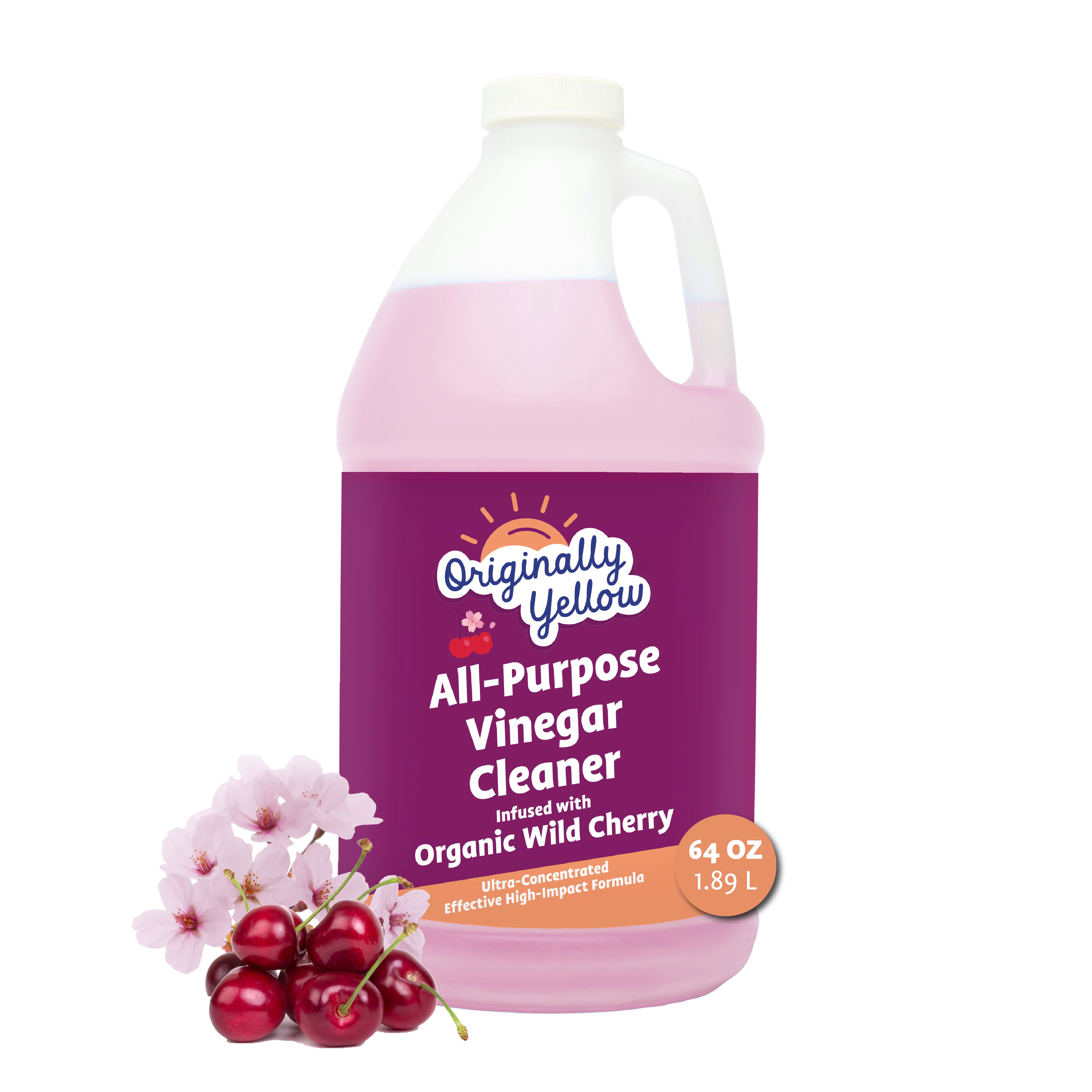 Wild Cherry Vinegar Cleaner | 64 oz x 1 Pack