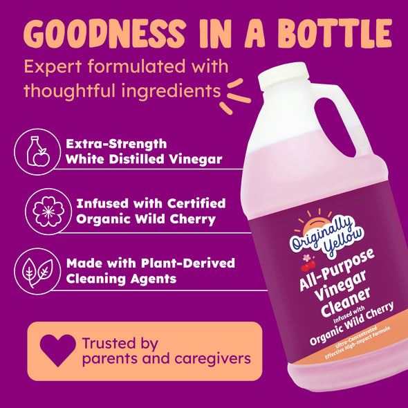 Wild Cherry Vinegar Cleaner | 64 oz x 1 Pack