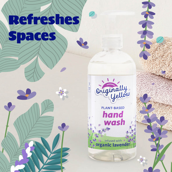 Hand Wash Infused with Organic Lavender x3