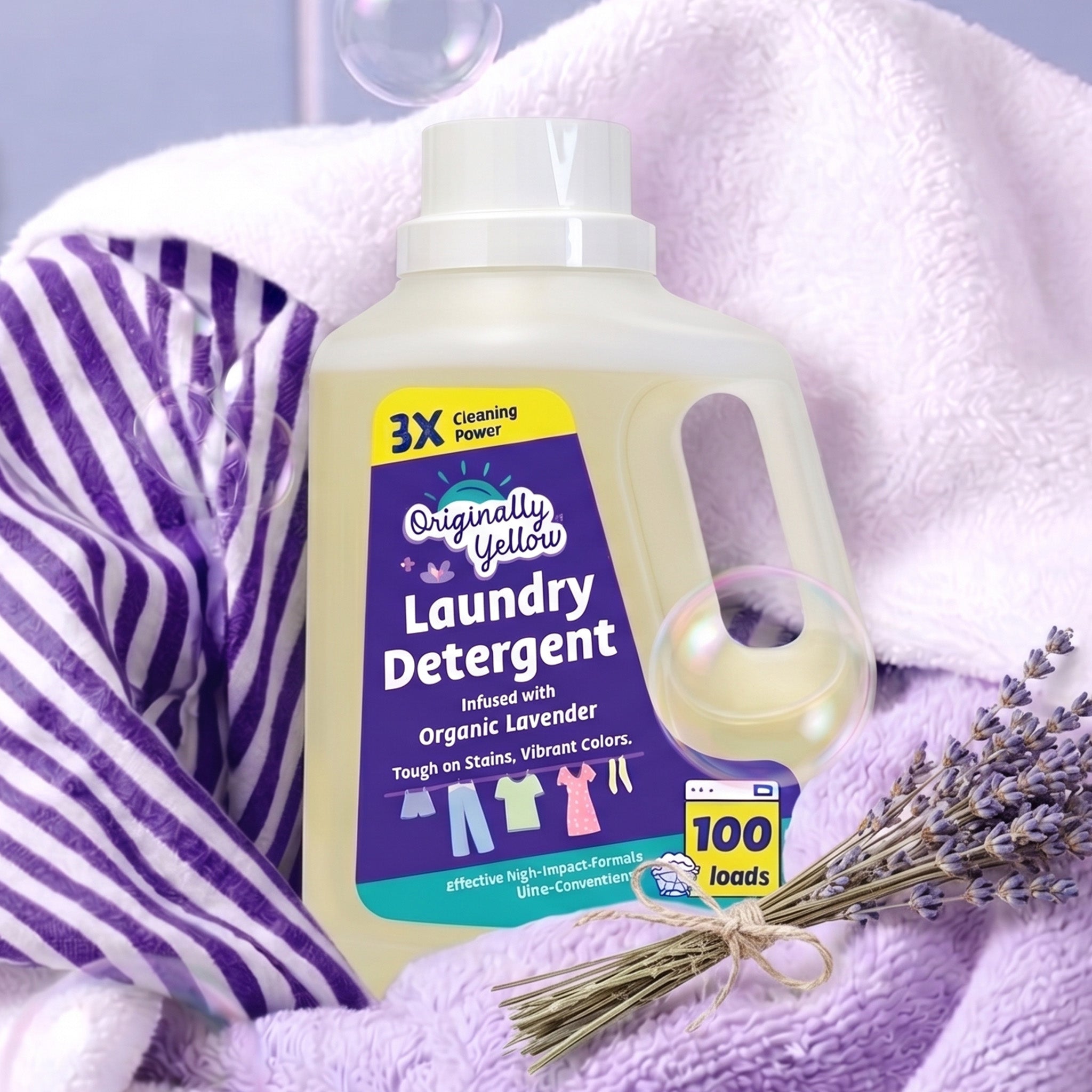 Ultra-Concentrated Lavender Laundry Detergent x1